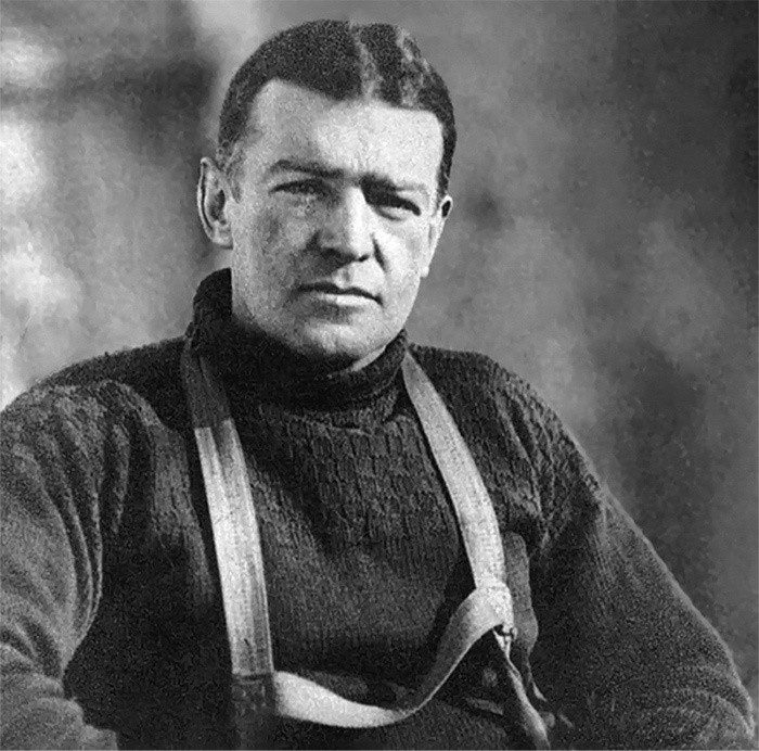 Portrait of Sir Ernest Shackleton